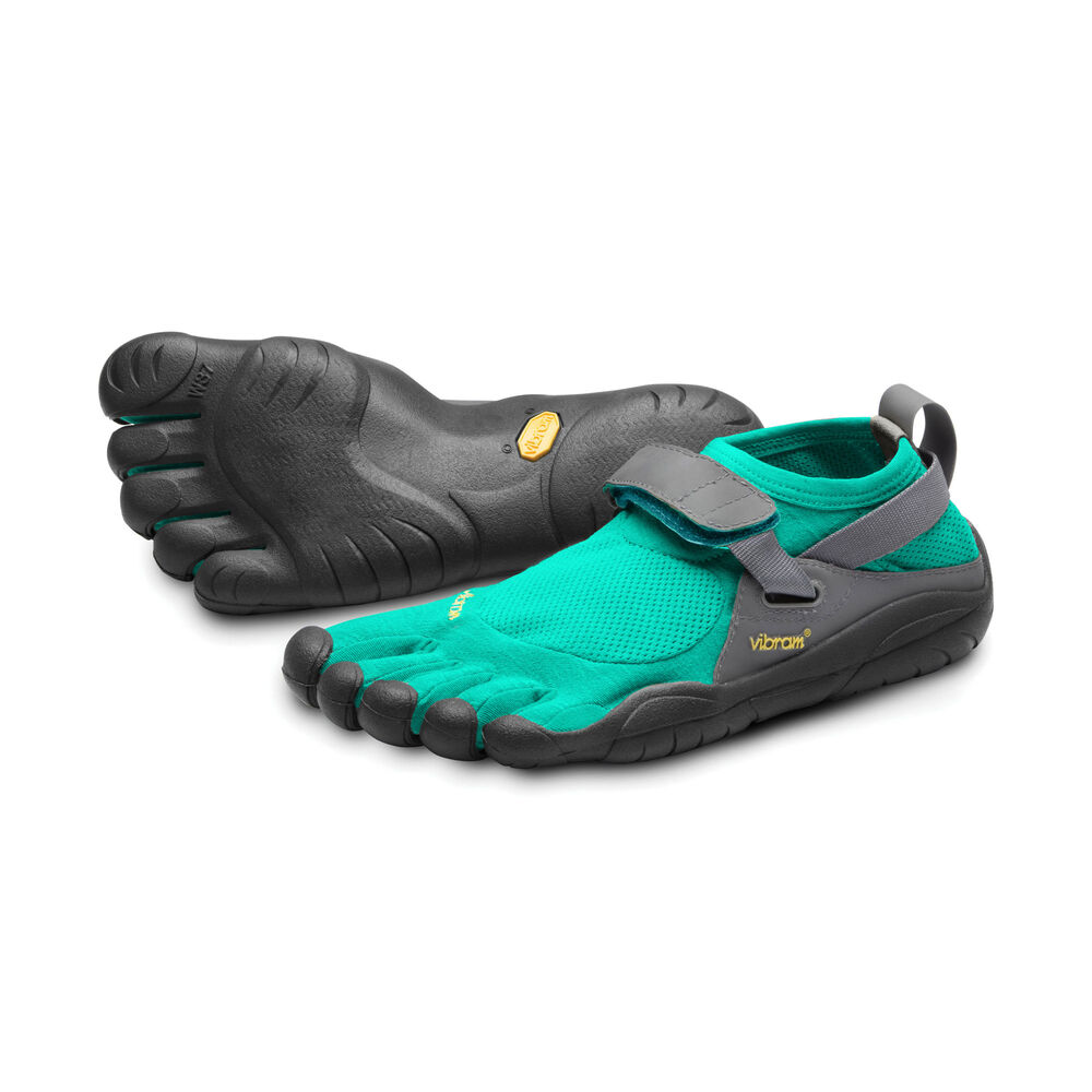 Vibram Fivefingers KSO Womens Training Shoes Blue/Green Australia (GQC981230)